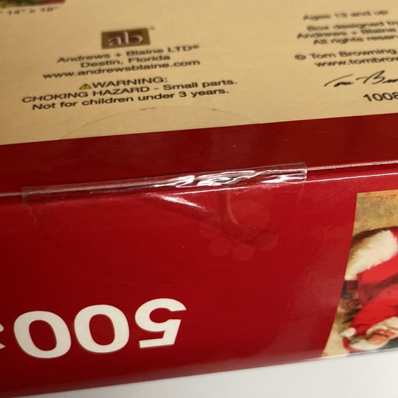 Christmas Puppy 500pc Puzzle - Picture 3 of 4